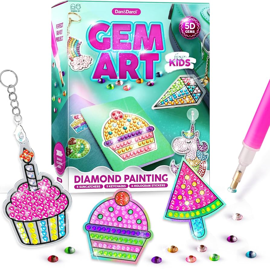 Amazon | Gem Art (ジェムアート) 子供のダイアモンド色塗り